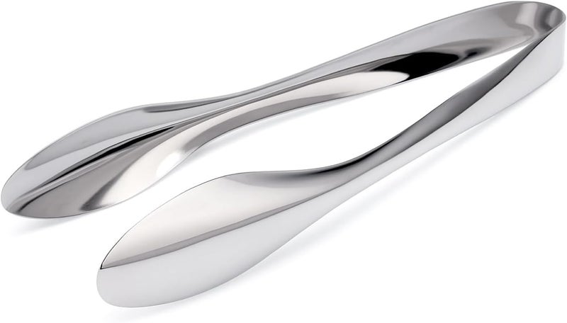 Natier Premium Stainless Steel Serving Tongs (6'' Small) - Image 1
